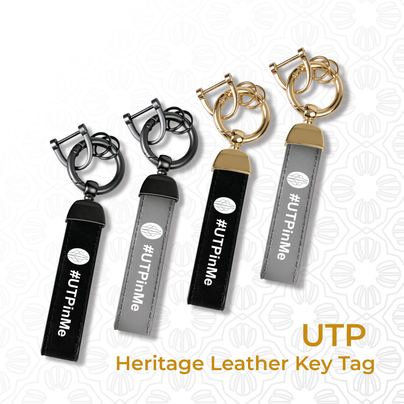 RU00001 UTP Heritage Leather Key Tag