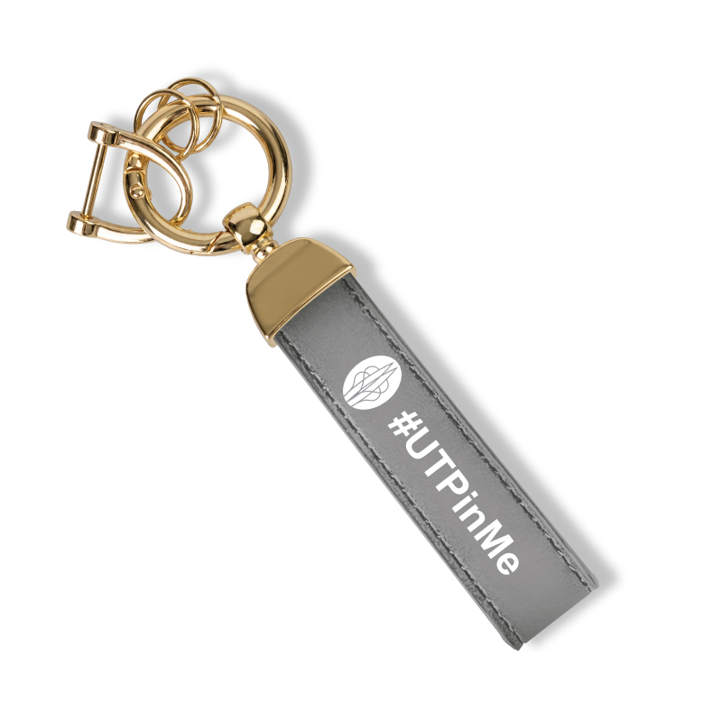 RU00001 UTP Heritage Leather Key Tag - Image 6