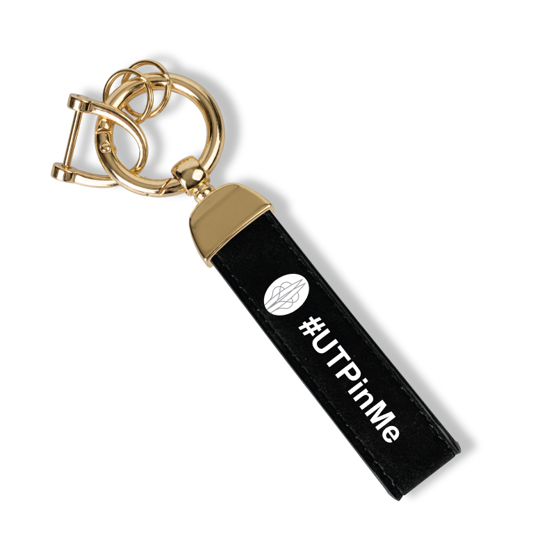 RU00001 UTP Heritage Leather Key Tag - Image 5