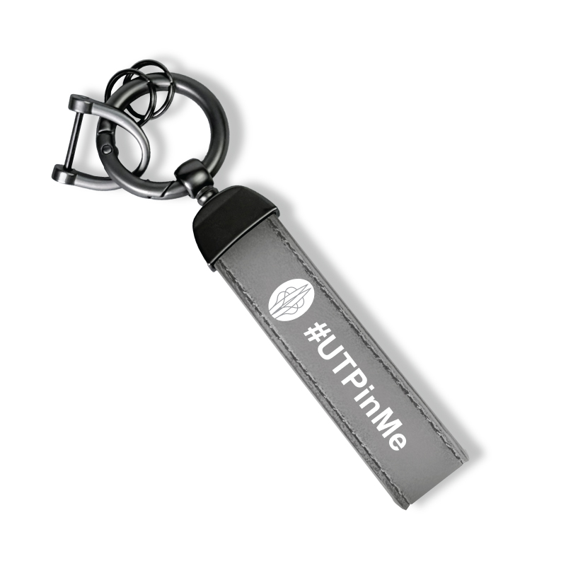 RU00001 UTP Heritage Leather Key Tag - Image 4
