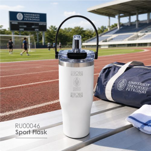 RU00046_UTP White Sport Flask_900ml
